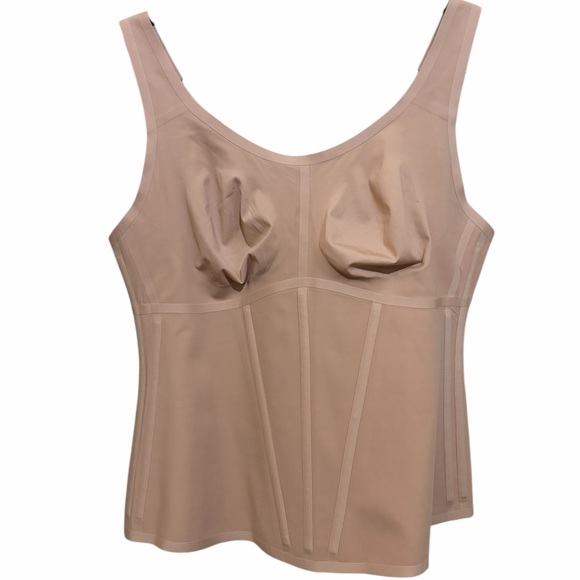 Honeylove Boldness Tank Waist Hero Body Sculpting Contour Shape Wear Beige SZ 2X - Picture 5 of 10